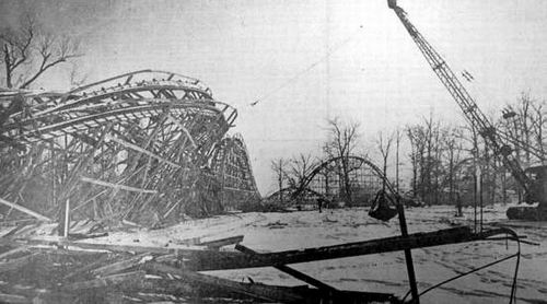 Lake Lansing Amusement Park - Coaster Demo Dec 74 From Ron Gross